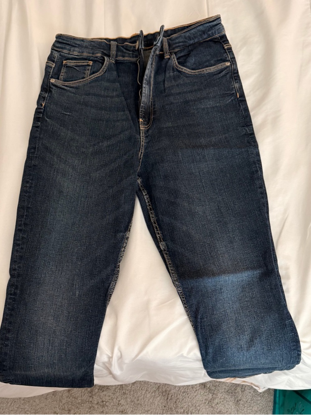 Zara Women’s Dark Indigo Skinny Jeans